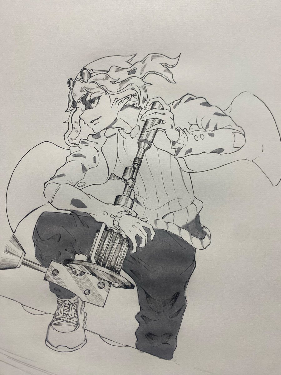 takashi_dainamo's tweet photo. おシルバウィーク便乗します！
白黒でかっこいいものを書く為に戦ってます、お絵描きの他にゲーム一緒にできる人も嬉しいです！
ご縁がありましたら是非！

#スプラトゥーン絵描きさんと繋がりたい https://t.co/tJ8tbLdPLc