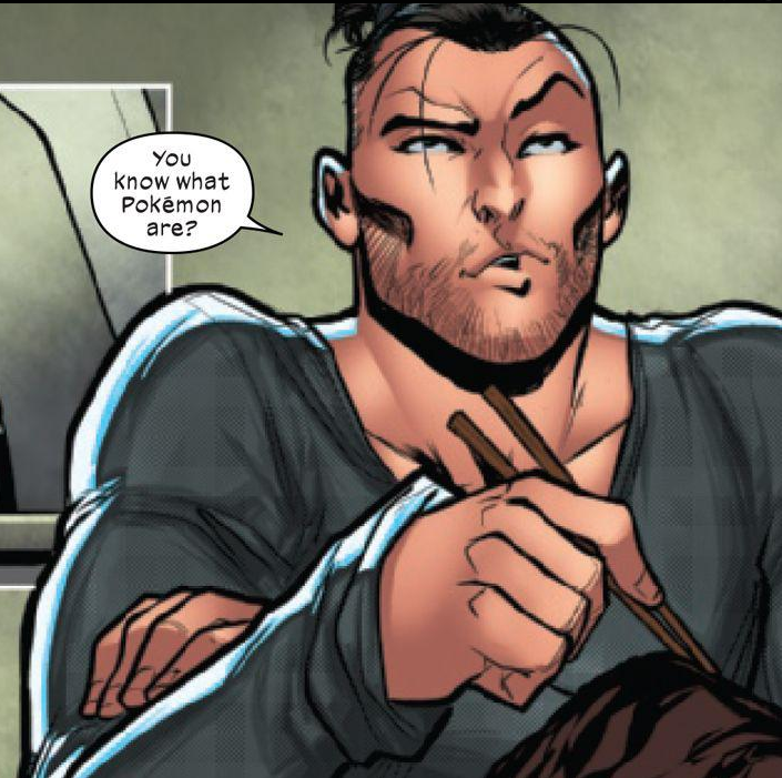 FungusFangs's tweet photo. Me; Anytime I try to talk about Daken and how they tried to change his character to be less problematic but instead leaned on biphobic jokes and superficial japanese aesthetic bullshit- https://t.co/U63UwI5Lj5