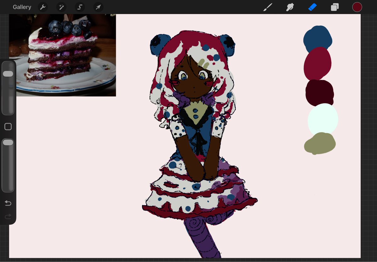 overridedrive's tweet photo. as much as i wishes i was good at character design im not but i think shes cute https://t.co/2JFNomv60P