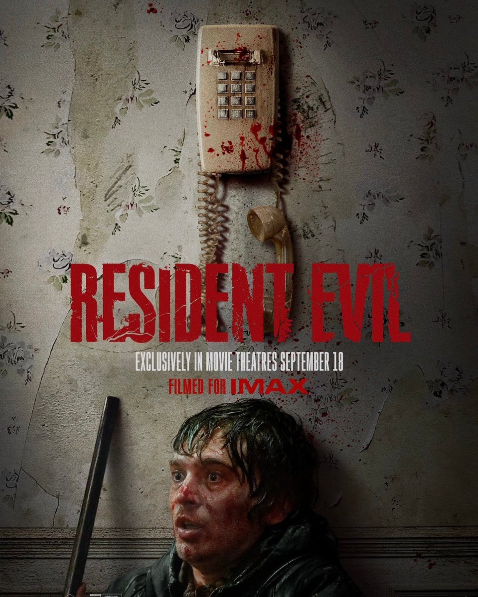 MintaUrsero7v's tweet photo. Nuevos pósters para ‘RESIDENT EVIL’ de Zach Cregger. En cines el 18 de septiembre. https://t.co/zV6sWrv3qv