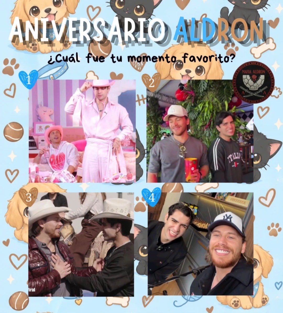 TeamMafiaAldron's tweet photo. ‼️Dinámica‼️

Feliz 18 🫶🏼

Respuesta+frase 

ANIVERSARIO ALDRON https://t.co/Y3uLw7OlIT