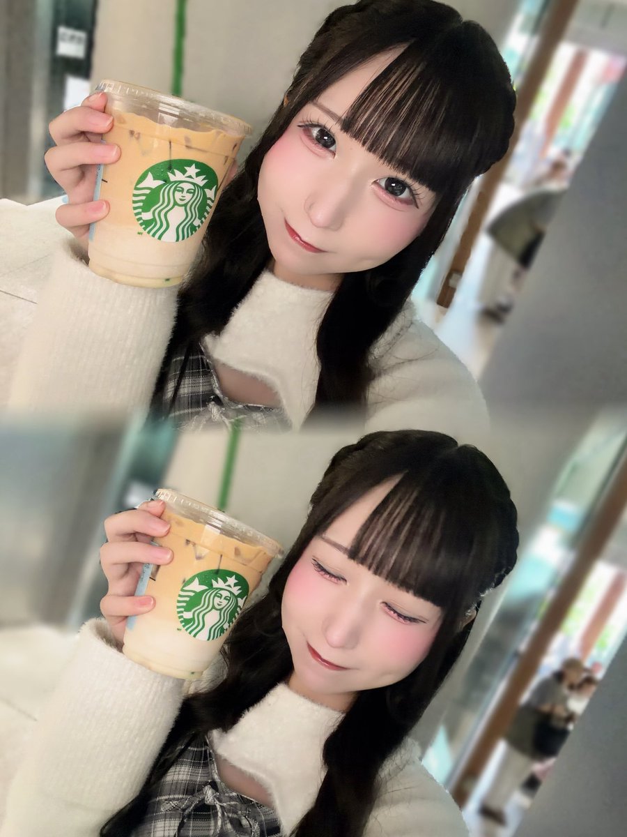 pa_rm0's tweet photo. みなたまおはよう♡今日は朝活してきたよ♩
大好きなスタバ☕️✨ https://t.co/jb1g7vBwTl