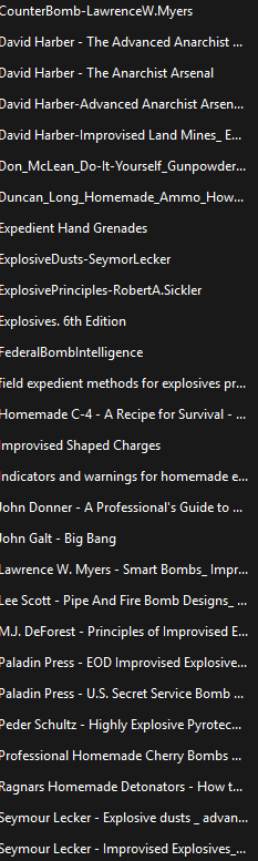CulturalVolant's tweet photo. All of these are boring as f__k, Dm me if you want to trade actually banned PDFS 
(This is just a showcase as I have much more) https://t.co/KquZulV8ZL