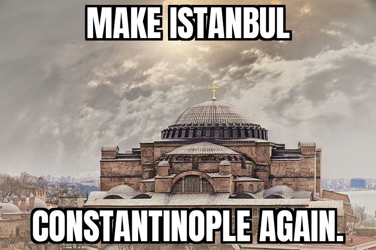 DJdroidzilla22's tweet photo. @Sk959527 @realDonaldTrump That's the pot calling the kettle black.  You can complain when Muslims give back all the Christian lands they stole through jihad. https://t.co/eZy5WwjHUj