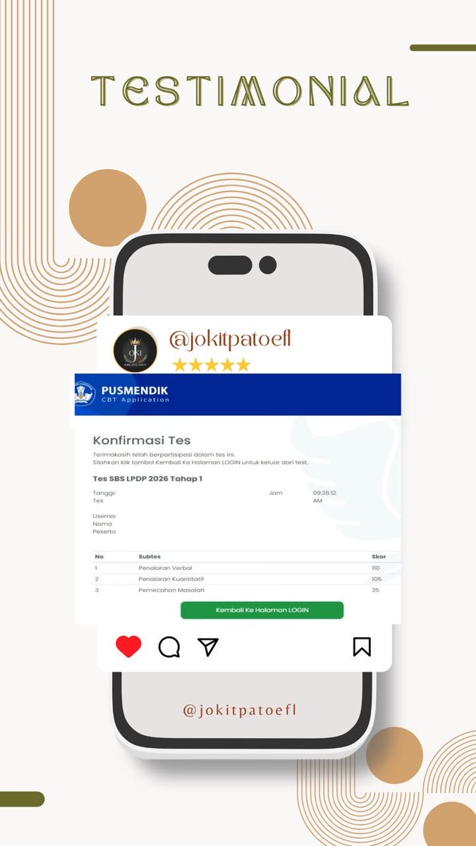 reumenkka's tweet photo. SKOLASTIK LPDP

Haii guys sisa slot joki skolastik lpdp tinggal sedikit ya yang sudah masuk lebih dari 80 orang yuk buruan jika mau langsung wa aja no ribet teknis aman !!!

#zonauangㅤ https://t.co/tvbKf5FuCG
