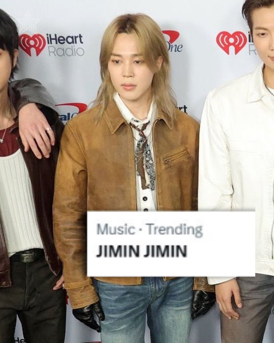 info_jimin's tweet photo. ‘JIMIN JIMIN’ está nos tópicos em alta do X com a expectativa crescente da performance de hoje no iHeart Music Festival. Vamos continuar usando as tags!

JIMIN IS COMING
JIMIN AT IHEARTRADIO FESTIVAL
GLOBAL POP STAR JIMIN
JIMIN X IHEART FESTIVAL
JIMIN JIMIN
#JIMINxIHeartFestival
#JIMINonIHeartRadioMusicFestival