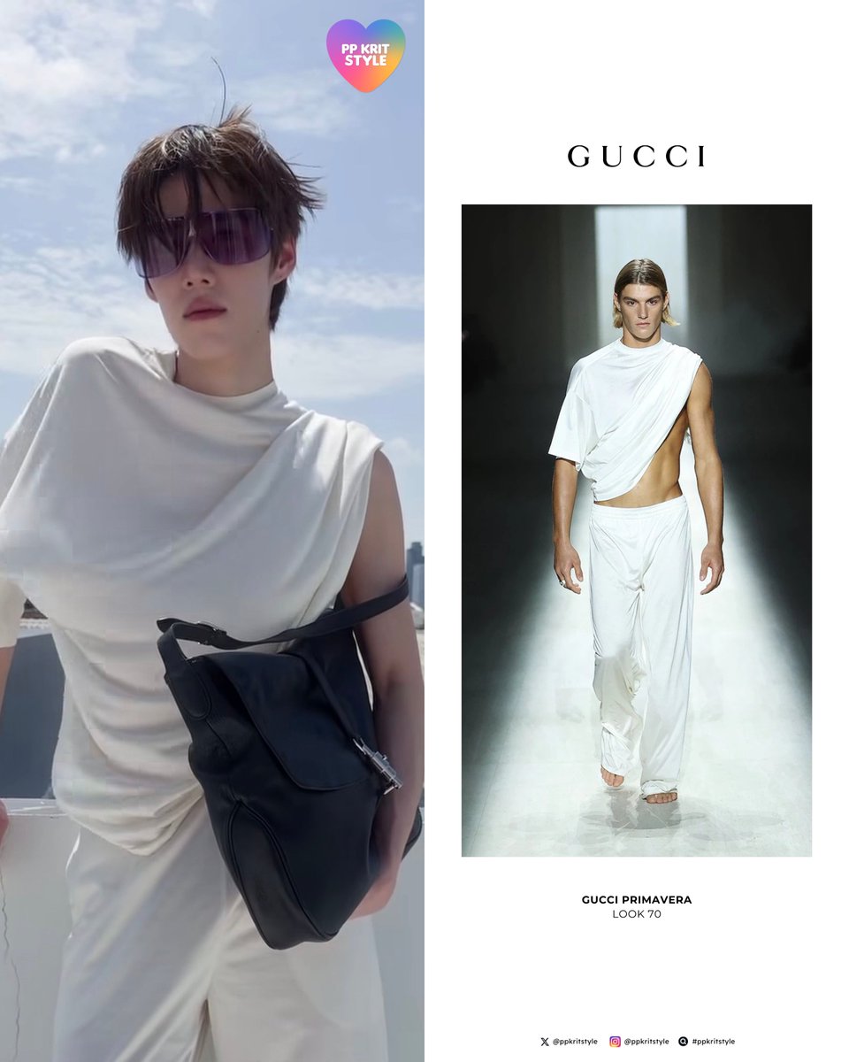 ppkritstyle's tweet photo. 〰️ @Gucci ประกาศแต่งตั้ง พีพี-กฤษฏ์ อำนวยเดชกร @ppkritt เป็น Brand Ambassador คนล่าสุด โดยได้ปรากฏตัวใน 3 ลุคจากคอลเล็กชั่น Gucci Primavera ผลงานการออกแบบโดย Demna ทั้งหมด

PP KRIT BA GUCCI
#GUCCIxPPKRIT
#Gucci #PPKritt https://t.co/nR1YDU54VV