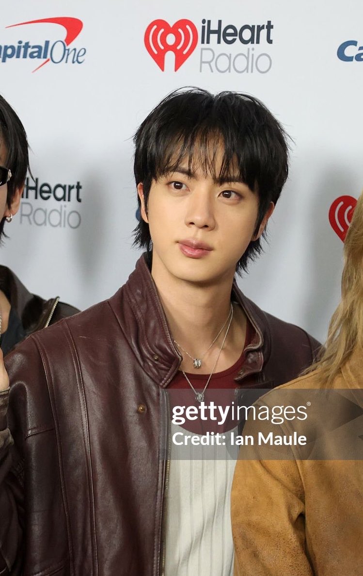 hourjinnie's tweet photo. SEOKJIN SERVING FACE TONIGHT 

JIN ROCKS IHEARTFESTIVAL  
#JinxiHeartFestival #BTSoniHeartRadioMusicFestival #iHeartFestival2026 https://t.co/1wMqyyn0d4