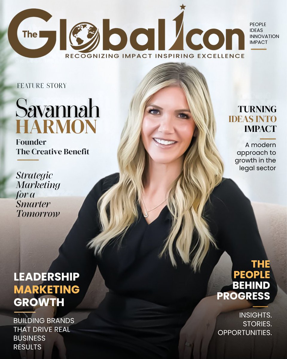 the_globalicon's tweet photo. 📊✨ Marketing matters most when it creates meaningful business impact.

📖 Read the exclusive feature of Savannah Harmon:
🔗https://t.co/Lc0JknZt2k

#SavannahHarmon #Marketing #LegalTech #DigitalMarketing #AI #BusinessGrowth #MarketingStrategy #Leadership #TheGlobalIcon https://t.co/IZXDgpKxFJ