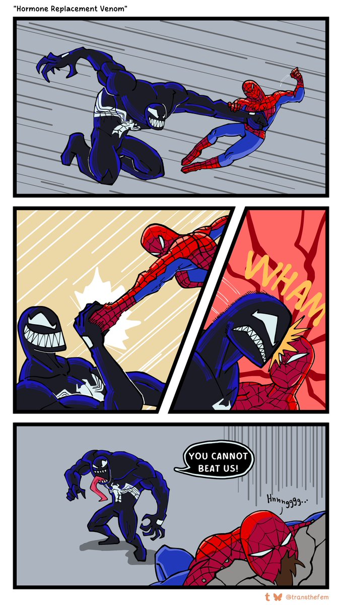 FarmIykay's tweet photo. Petra parker art featuring venom #spiderman 

Artist; gerarditzin on Reddit https://t.co/Hul8U8y8p6