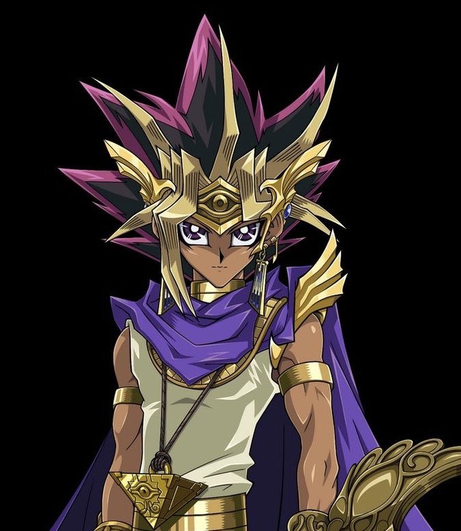 Kyurelie's tweet photo. Who was y’all’s OG love? 
May I present mine: Atem 🤤😍 https://t.co/yW2cq5cyHF