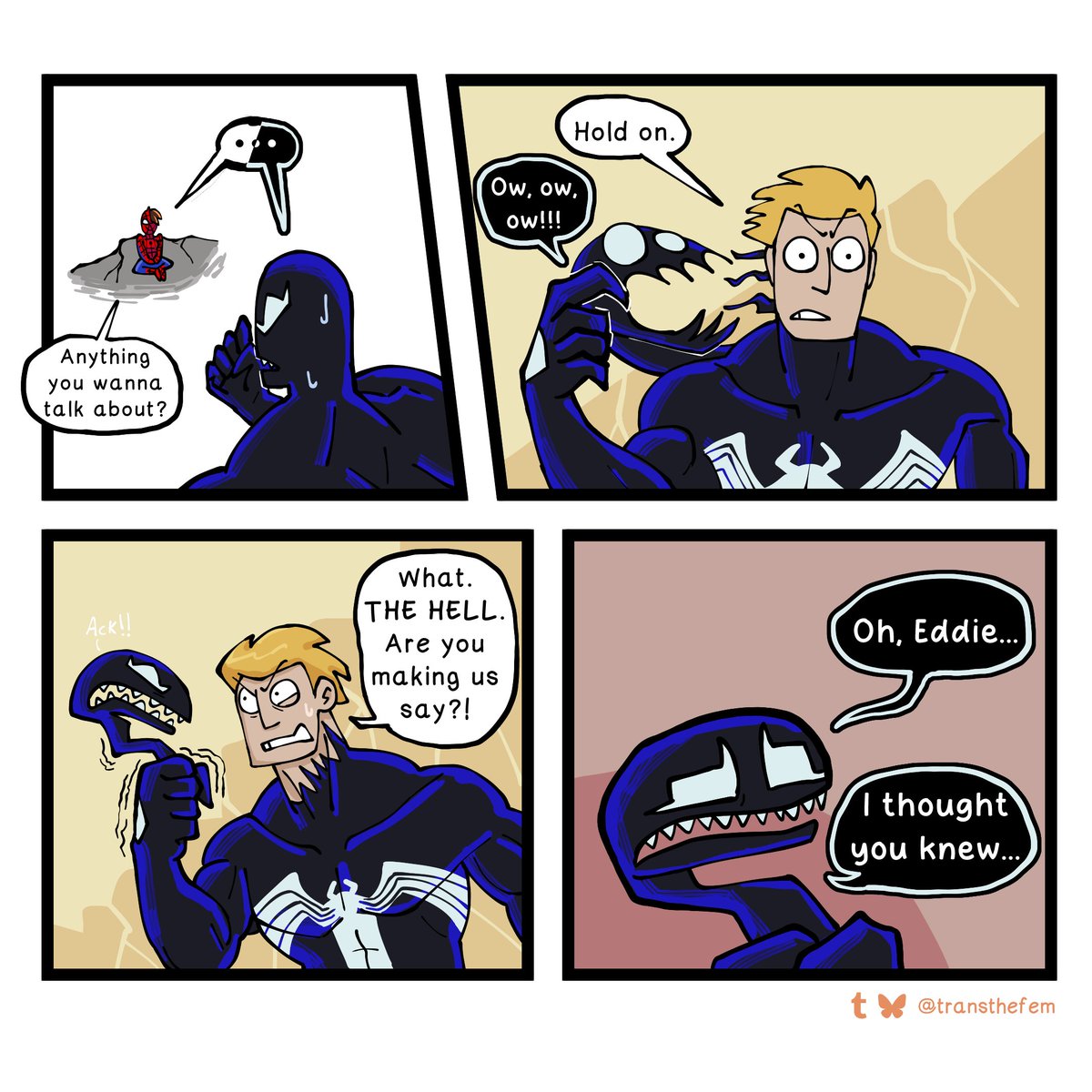 FarmIykay's tweet photo. Petra parker art featuring venom #spiderman 

Artist; gerarditzin on Reddit https://t.co/Hul8U8y8p6