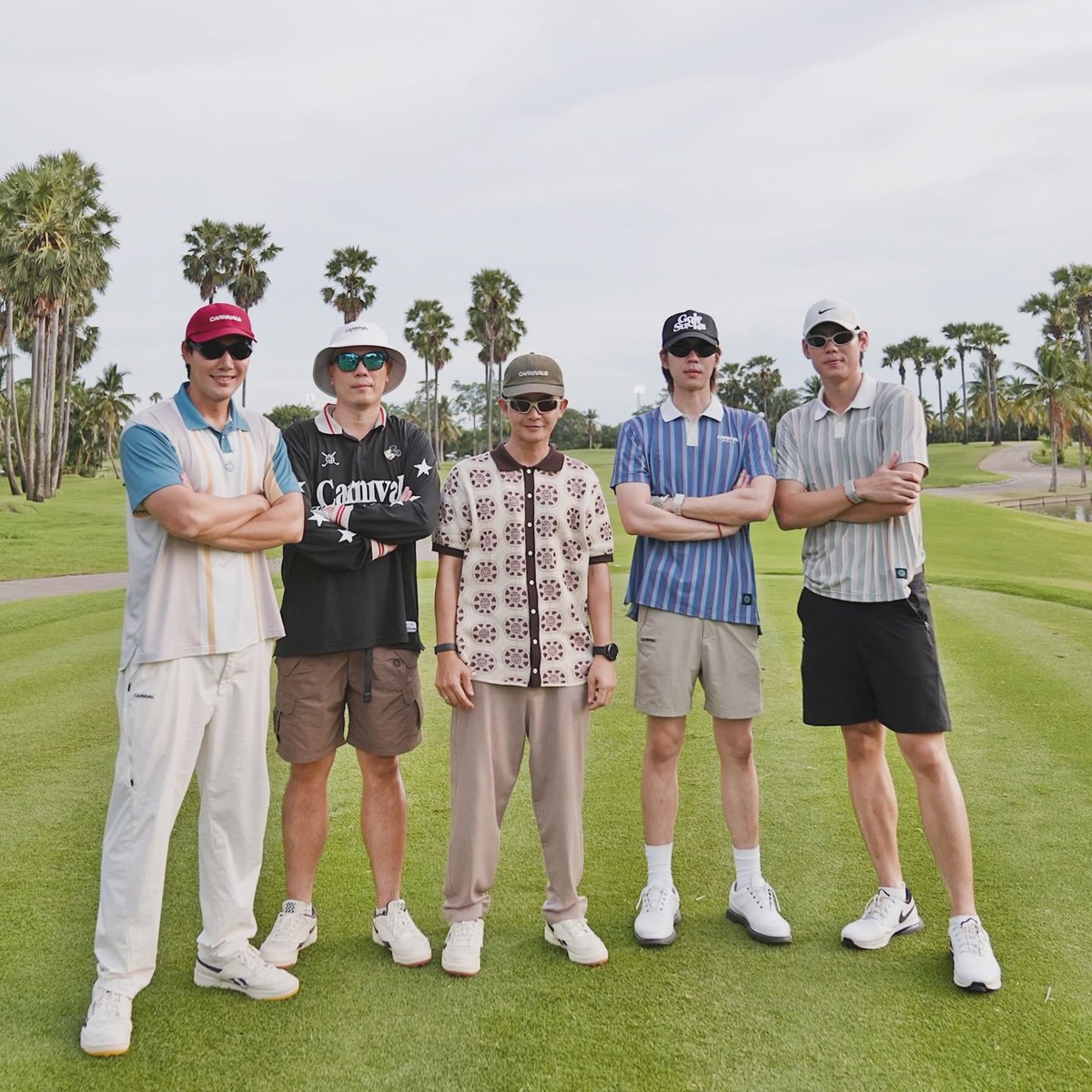 BounPrem_TH_OFC's tweet photo. [19.09.2026] IG posted : golfcarnival 

🏌🏻‍♂️🏌🏻‍♂️🏌🏻‍♂️
Such a fun day yesterday.
Every shot was exciting till the end.
Great game with these two brothers. ⛳️🔥

📍https://t.co/FKbyXz5NnW

#prem_space https://t.co/knF7FWv6Wr