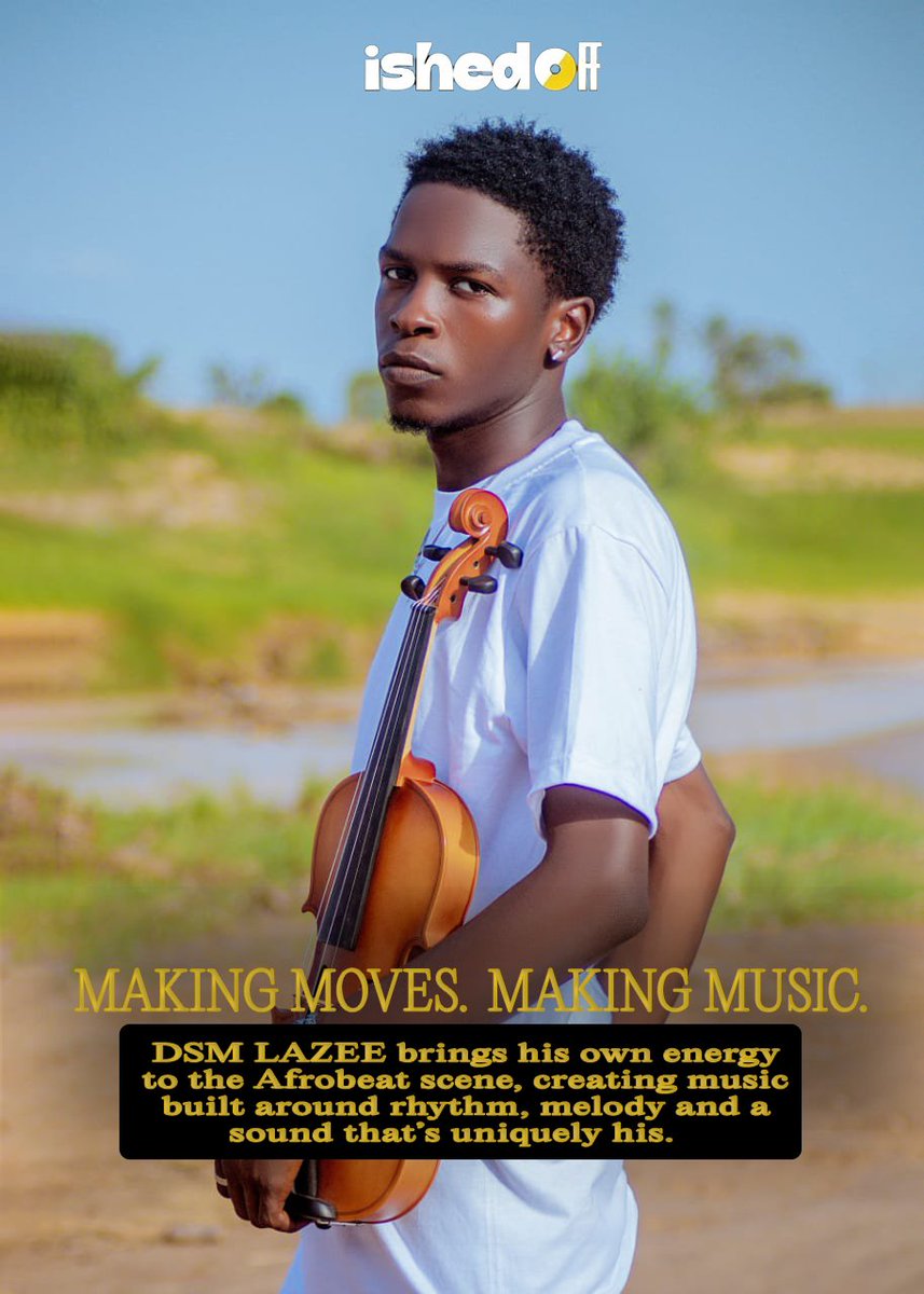 iShedOff's tweet photo. Creator Spotlight: DSM LAZEE

An Afrobeat artist with his own sound and story.

We're watching the journey. 

Discover more at https://t.co/abHItQL4q8 https://t.co/dYvVfkYqwR