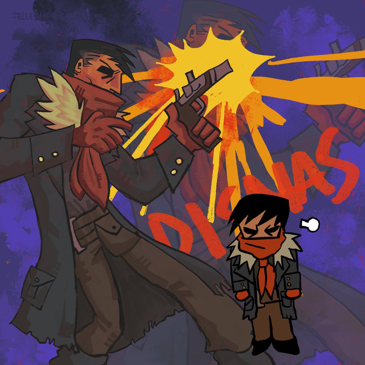 MossyRock120's tweet photo. the highwayman #darkestdungeon https://t.co/njKSJ4It69