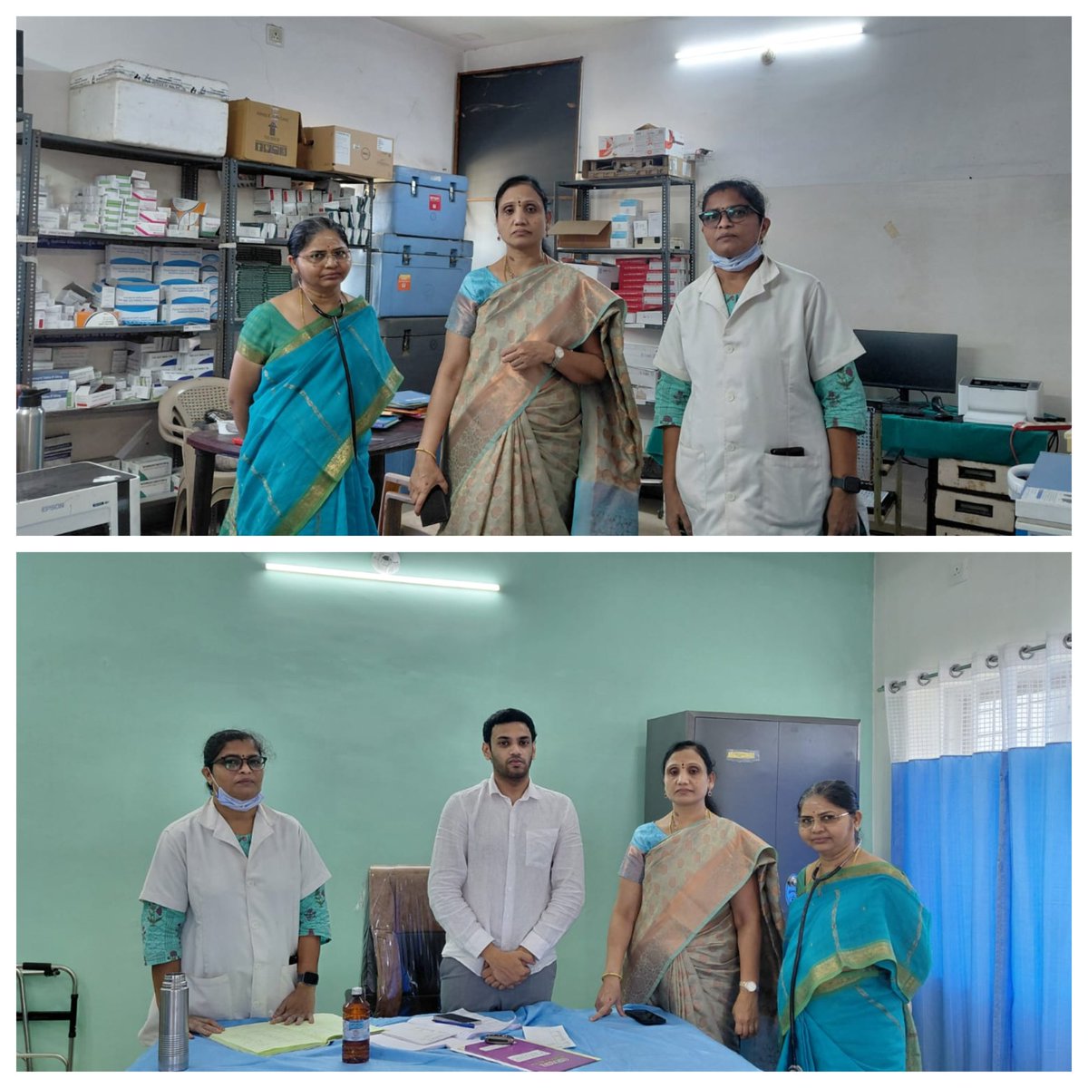 dmho_sangareddy's tweet photo. Dr. K. Lalitha Devi, DM&amp;HO Sangareddy, visited the UPHC &amp; Polyclinic Patancheru on 19/09/2026 &amp; conducted a detailed inspection. During visit she verified medical records, OP registers &amp; other relevant documents &amp; reviewed the overall functioning of the health facilities. https://t.co/RuQdX6Nud9