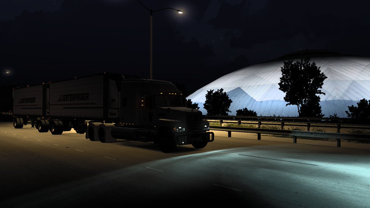 kisaragi08080's tweet photo. 【American Truck Simulator】【ATS】Ver1.60を
ノートPCで配送 #34 オリンピア ➡ カリスペル
★★★スクショ★★★
#americantracksimulator
#ats
#YUTAKASHOP さん https://t.co/6lqkgj4Q7Y