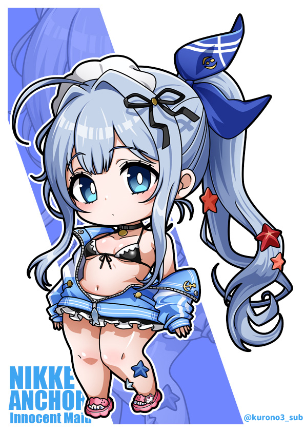 kurono3_sub's tweet photo. 勝利の女神 NIKKEのアンカーちゃん(イノセントメイド)のファンアート。 #nikke https://t.co/0BwOrEM7q0