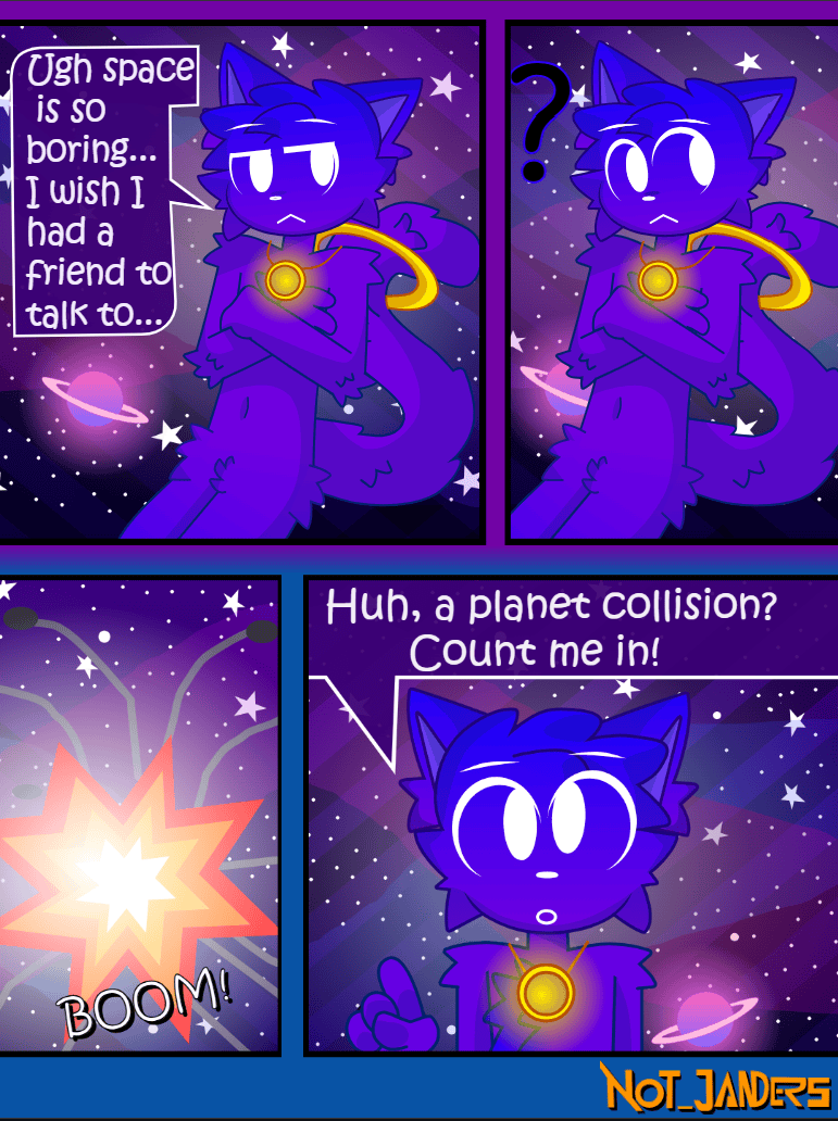 not_janders's tweet photo. Day 81 - Nebula's adventure 1/10 https://t.co/RbfAUeqQ0X