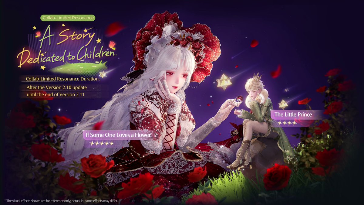 WhisperingNikki's tweet photo. ♾Infinity Nikki Version 2.10 "The Feather of Justice"
Infinity Nikki × The Little Prince

Collab-Limited Resonance
[A Story Dedicated to Children]

#InfinityNikki #无限暖暖 #無限暖暖 #인피니티니키 #インフィニティニキ https://t.co/CuoXv5BisG