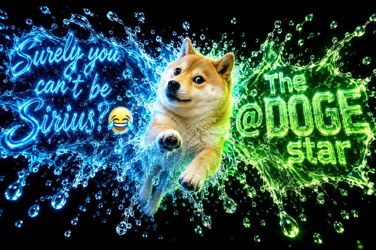 DogestarOnRH's tweet photo. Turns out we can be Sirius https://t.co/LntxsJSEEO