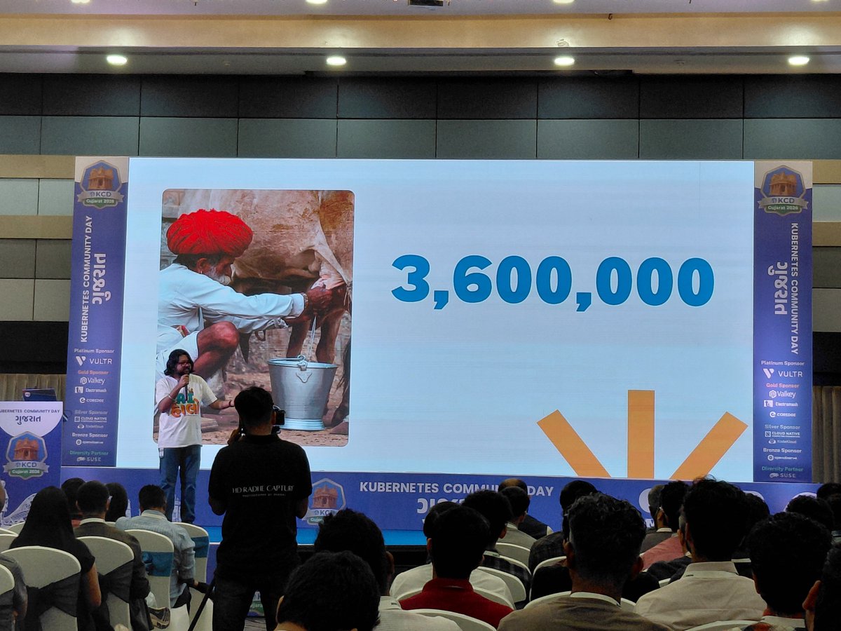 Vanditvpandya's tweet photo. @TheTechMaharaj @Atulmaharaj @k8sAMD Trust on scale 

#KCDGujarat #KCDGuj26 https://t.co/SpzGZnMGtV