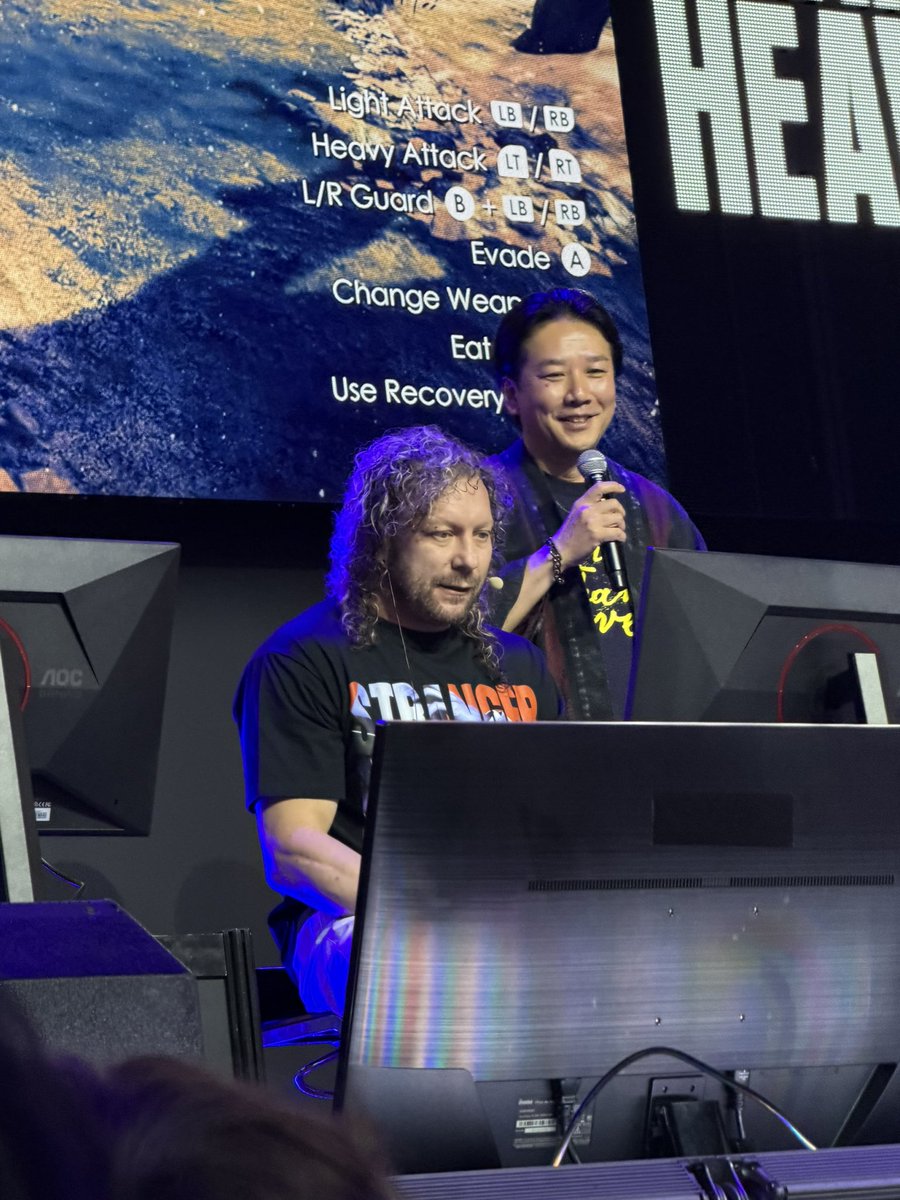 KBTIG's tweet photo. ケニー！！会いたかったよ！！
最後試遊したお兄さん方とToo Sweetしてお別れしたのはものすごくいい思い出😭
あと俺はジェフコブ選手じゃないよ💦

#segaatlustgs26 https://t.co/vuLq6AAoVE