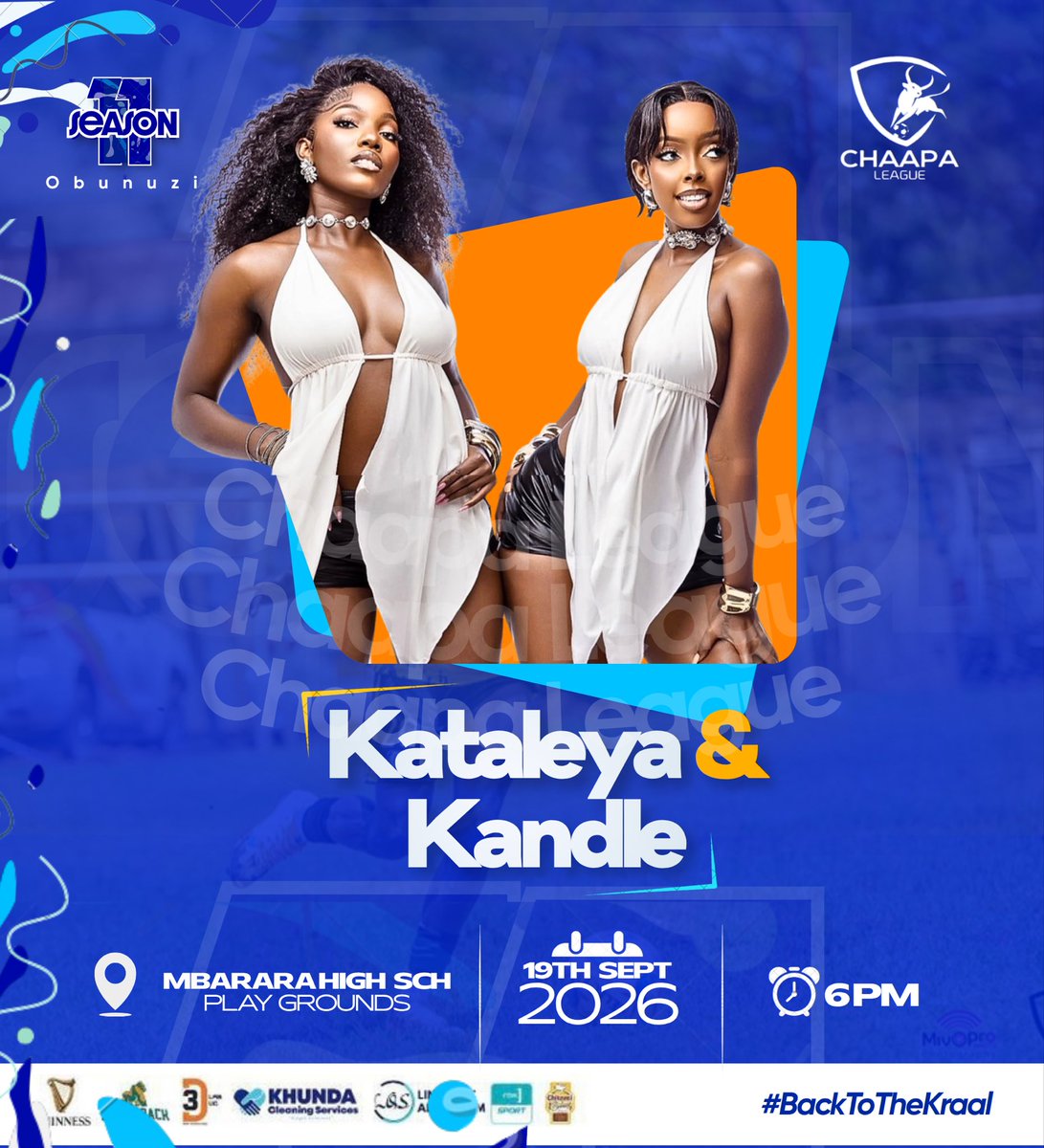 ChaapaLeague's tweet photo. And here comes the best part! Party with @Kataleya_Kandle today!
#BackToTheKraal https://t.co/3LqcwERynQ