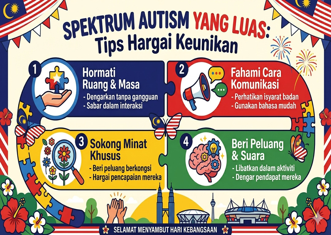 CecileSalajiy's tweet photo. Jom kita sama-sama hargai keunikan komuniti autism yang luar biasa. https://t.co/hdZvK6mYXU
