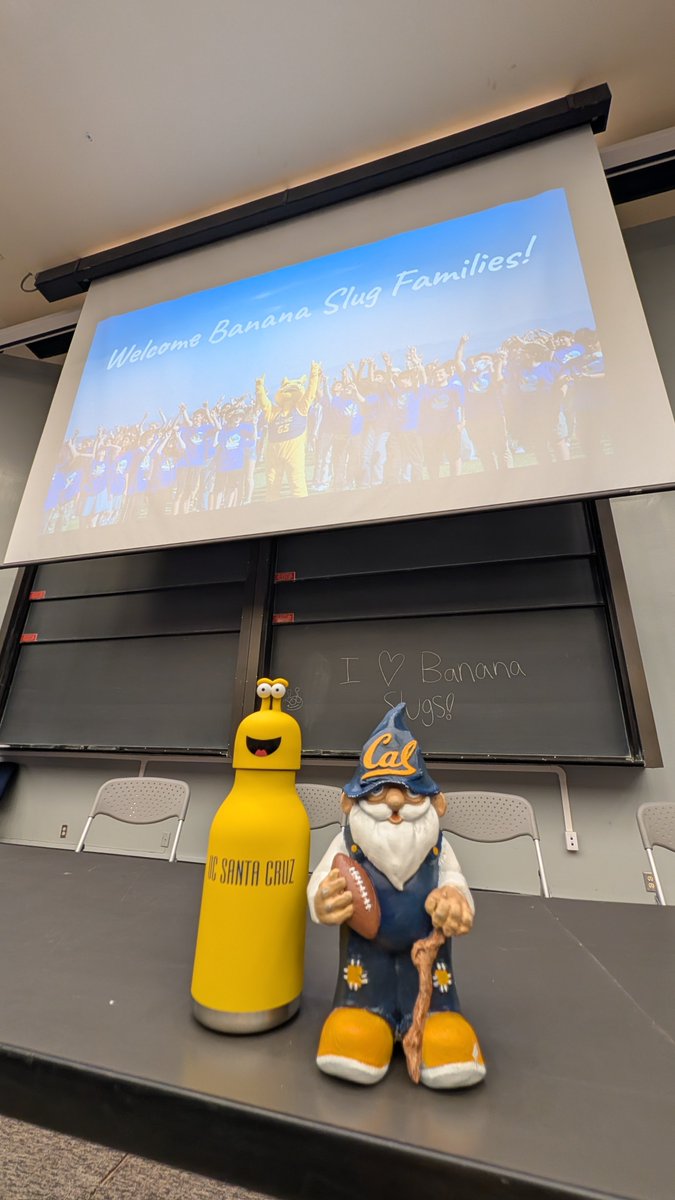CalGnome's tweet photo. Second of two new college freshmen moved in today. @ucsc is a bit more spread out, and the 8a move-in slot turned out to be a blessing. Slug Family Welcome was great, and we got to meet Sammy the Slug too!
#GoBears #GoSlugs #BeatWagner https://t.co/nNFyABq7uZ