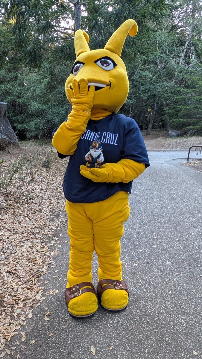 CalGnome's tweet photo. Second of two new college freshmen moved in today. @ucsc is a bit more spread out, and the 8a move-in slot turned out to be a blessing. Slug Family Welcome was great, and we got to meet Sammy the Slug too!
#GoBears #GoSlugs #BeatWagner https://t.co/nNFyABq7uZ