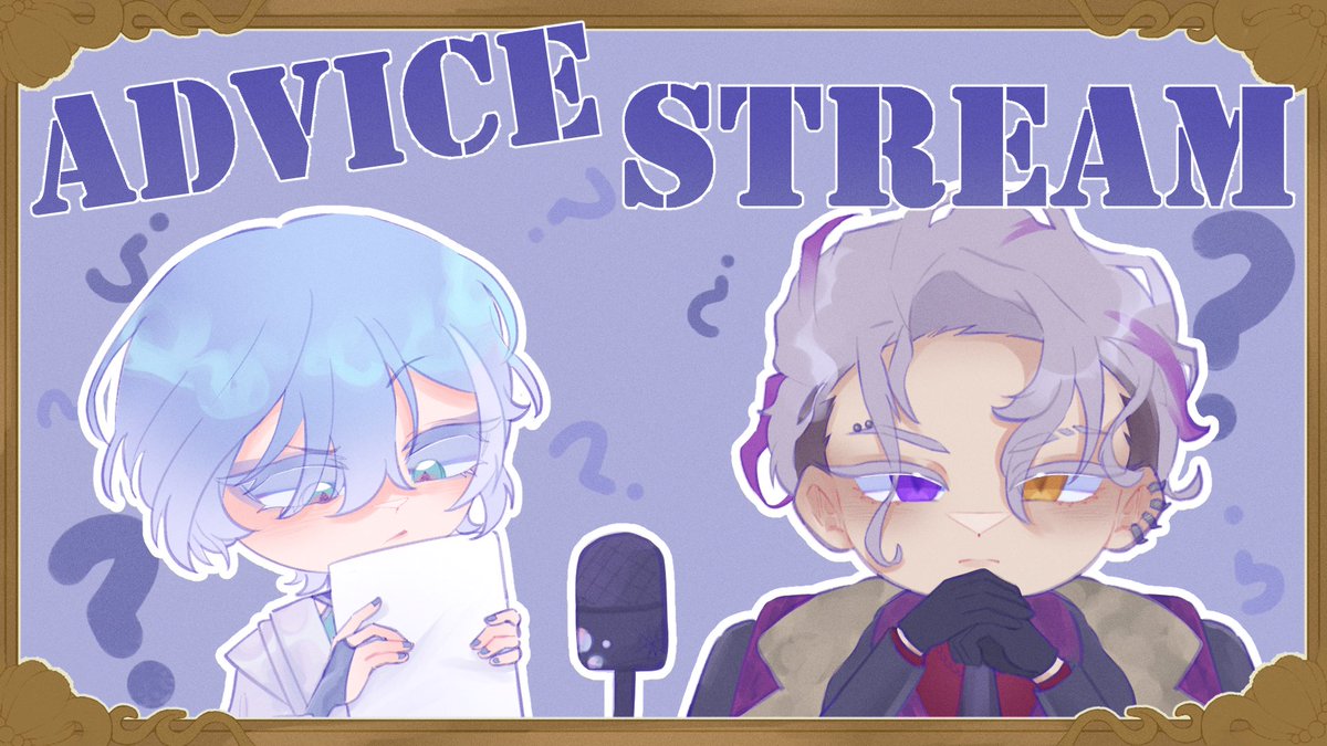 NimueEversea's tweet photo. Giving [BAD] Advice with @Varis_Hemlock !! 
//DISCLAIMER: We are going to be giving silly/bad advice. Do not take our advice seriously!! 

Waiting room is UP :D 

9.19.26 9PM EDT
9.19.26 6PM PDT
9.20.26 10AM JST

🔗&amp; Credits ⏬⏬ https://t.co/WWafJ1F7xn
