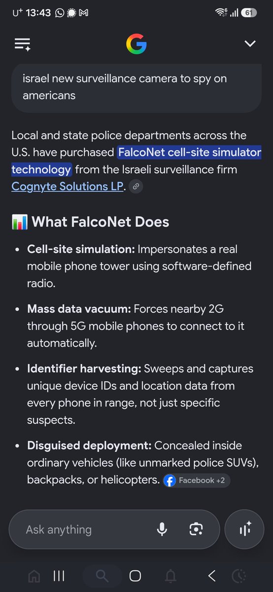 askqwaks16's tweet photo. @B1u3_loves_Jax @plushbunz Designed to spy on american citizens? I mean brother its right there on Google. It has everything to do with you https://t.co/i9giLPugTN