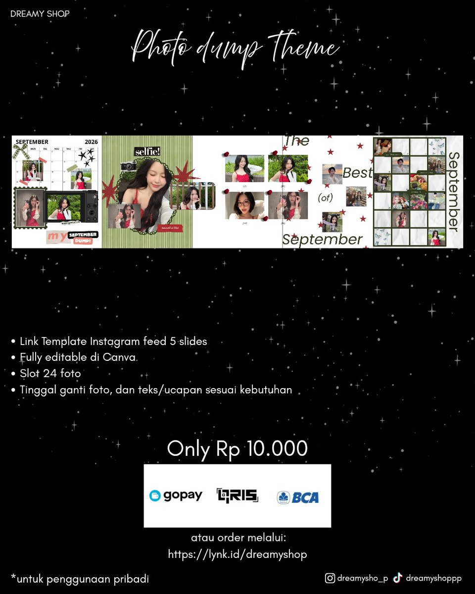violetblurredx's tweet photo. another theme✨️ yuk guys order template desain di aku buat post foto lucu di imstagram, bisa langsung DM atau cek di:
https://t.co/8BNzBmcqeY
happy creating🤍
#zonauang #Canvadesign #template https://t.co/tzD0qZZvTY