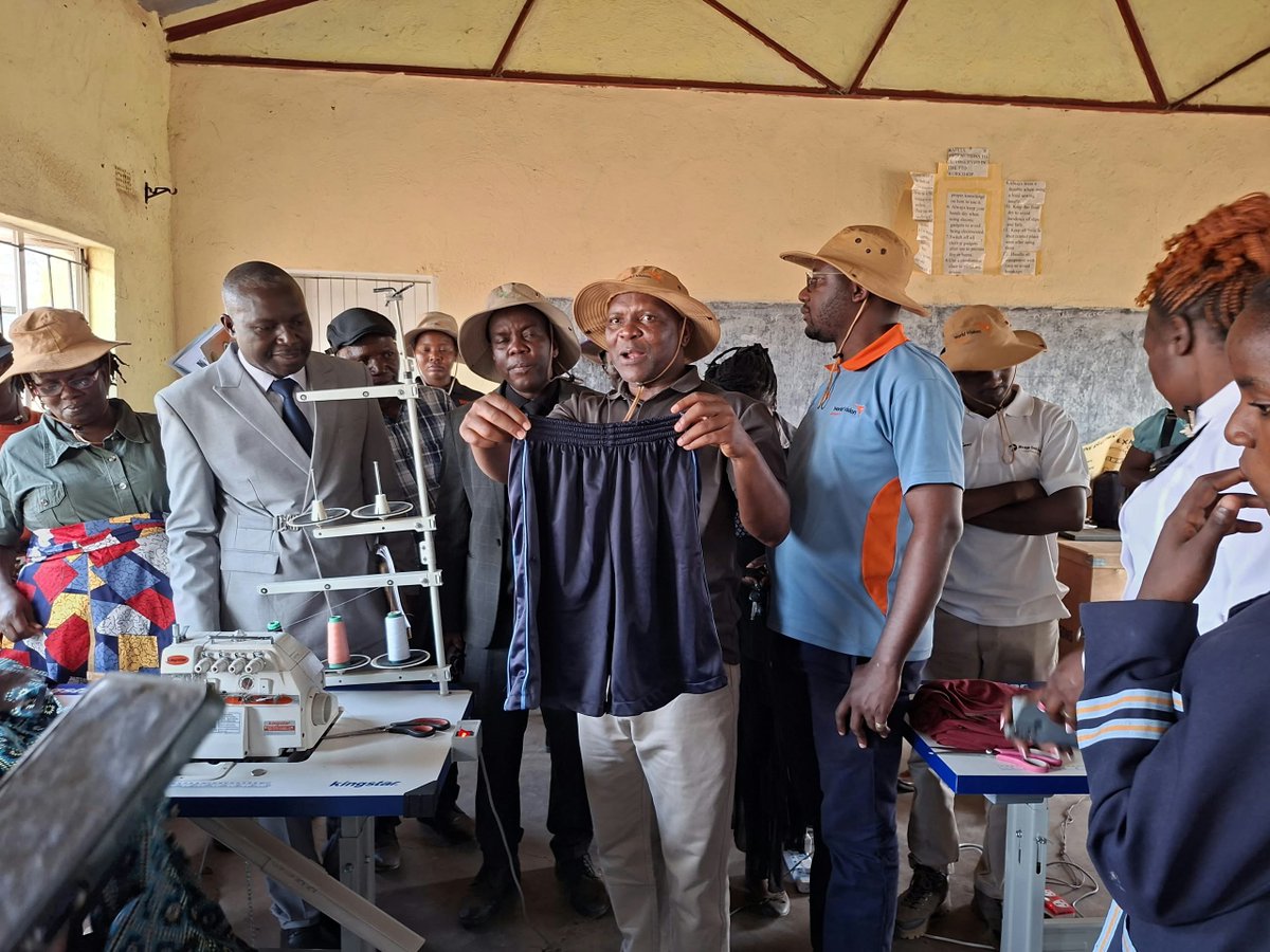 MoPSEZim's tweet photo. @MoPSEZim PS Mr. M Mhike this week toured schools in Rushinga &amp; Mbire districts, assessing programmes implemented with @WorldVisionZim . He was accompanied by Mrs O. Kaira &amp; World Vision Head of Education Farai Chitongo. More updates to follow.

More updates to follow. @taundoro https://t.co/uBKlcYKGOe