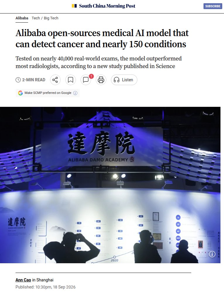 CR1337's tweet photo. News like this one right here are the reason that the powers that be will do anything they can in order to prevent people from using self-hosted, open-source AI models https://t.co/zTEEMNyjM8