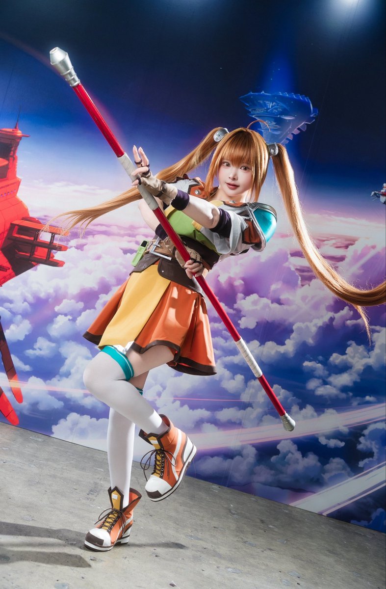 nihonfalcom's tweet photo. 東京ゲームショウ2026

Hall5・KONAMIブース内 空の軌跡 the 2nd コーナーではエステル&amp;ヨシュアの公式コスプレイヤーとして kipiさん、おじぎさんが出演中✨

この後14:45、15:45にもコーナー出演されます！
https://t.co/78TT8dpYnn
#tgs2026 #空の軌跡 https://t.co/ksJWguwPEq