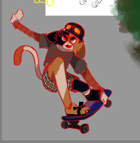 inho_idk's tweet photo. a friend of mine encouraged me to start posting some sketches instead of just posting finished pieces lol #meowskulls
should I finish this? https://t.co/sE8NHj7JrN