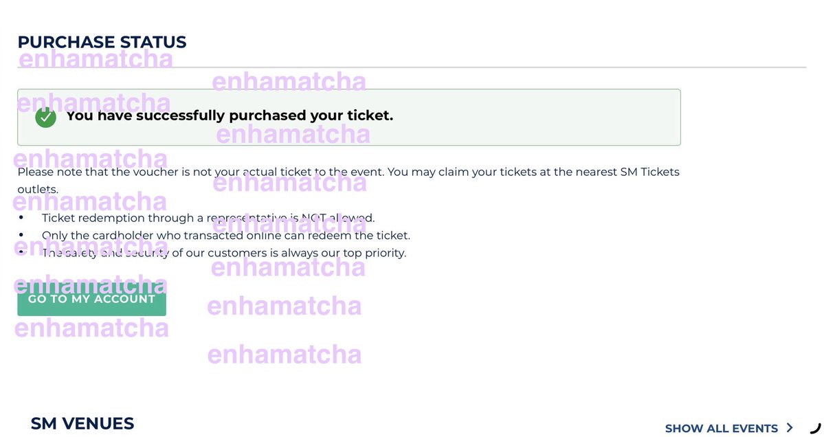 enhamatcha's tweet photo. eh tumagos dhshdhs not my desired seat pero grateful that i’ll see my enha next month 🥹💜 https://t.co/ghxLrbXd8p