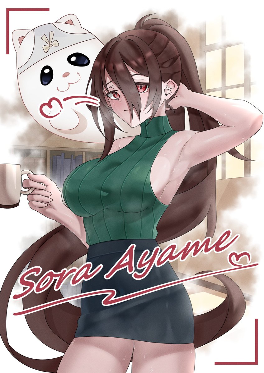 _JimiParadise's tweet photo. Akhirnya selesai ngegambar CEO kopi ini.Oke bagi yang belum tau dia adalah VTuber indie Sora Ayame yang kontennya freetalk dan diskusi NTR (konten paling gacor)

Izin tag kakak ya @Sorayaame semoga suka fanartnya :3

Tags
#soraayame #soraayamefanart #fanart #vtuber #digitalart https://t.co/zEVXRPqA6q