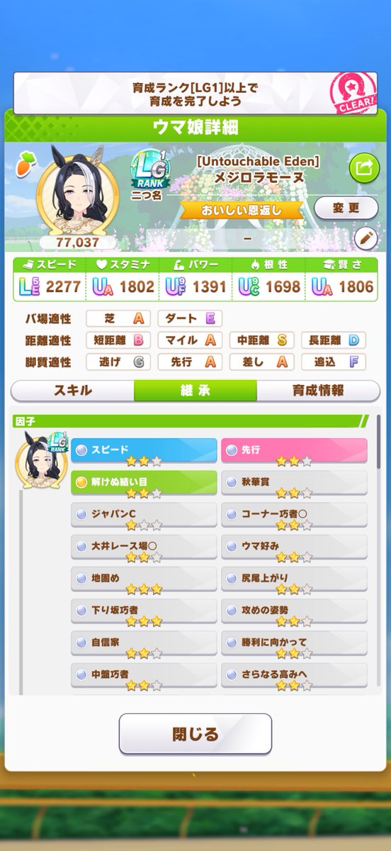 9mm_met's tweet photo. 遂にLG到達!!㊗️🎉
切れ者無し！ https://t.co/QidtjRh7yB