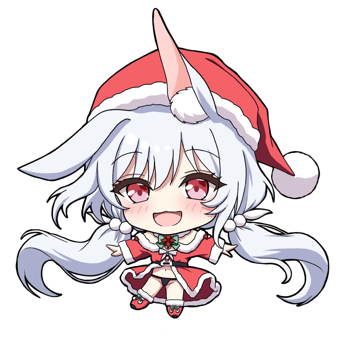 SHINSHI_RO's tweet photo. クリスマス蘭美ちゃんのSD描かせていただきました。
こちら壁紙用に散りばめ蘭美ちゃん用意したので自由に使用して下さい（3枚目みたいになるかと）
こちらのイラスト個人的に使用いただく場合連絡いりませんが、人目につくとこの使用（YouTubeやアイコン等）したい場合はリプやDM下さい。
悪用✕です https://t.co/tAr6qw4ozy