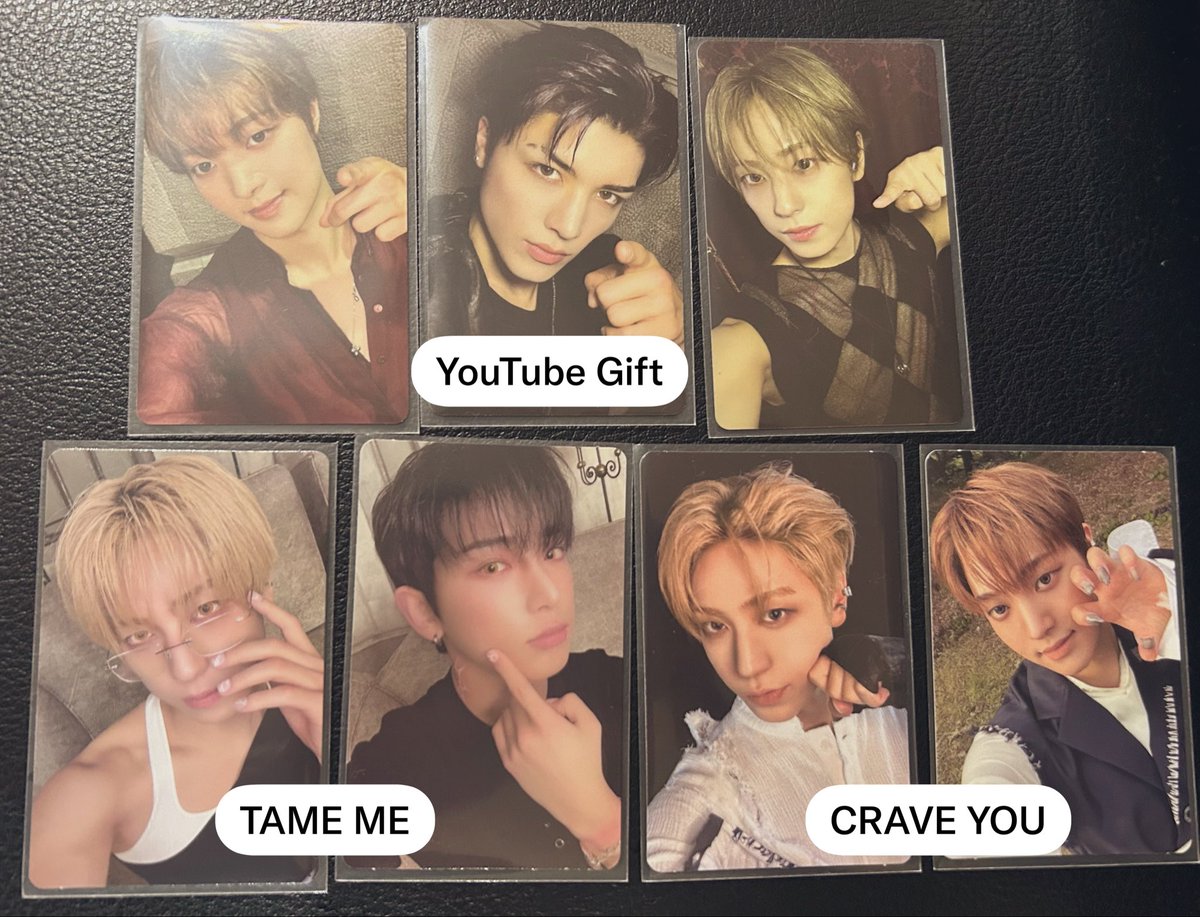 yu_yu_team's tweet photo. &amp;TEAM Mark on Me 
CRAVE YOU，TAME ME，YouTube Giftトレカ交換

[譲]画像のもの

[求]NICHOLAS🍓

郵送・10月MoY公演前手渡し(or都内手渡し)可能です(ご相談ください○)

お気軽にお声掛けください🙇🏻
#andTEAM交換 #andTEAM_交換 https://t.co/Szz9mXyTc1