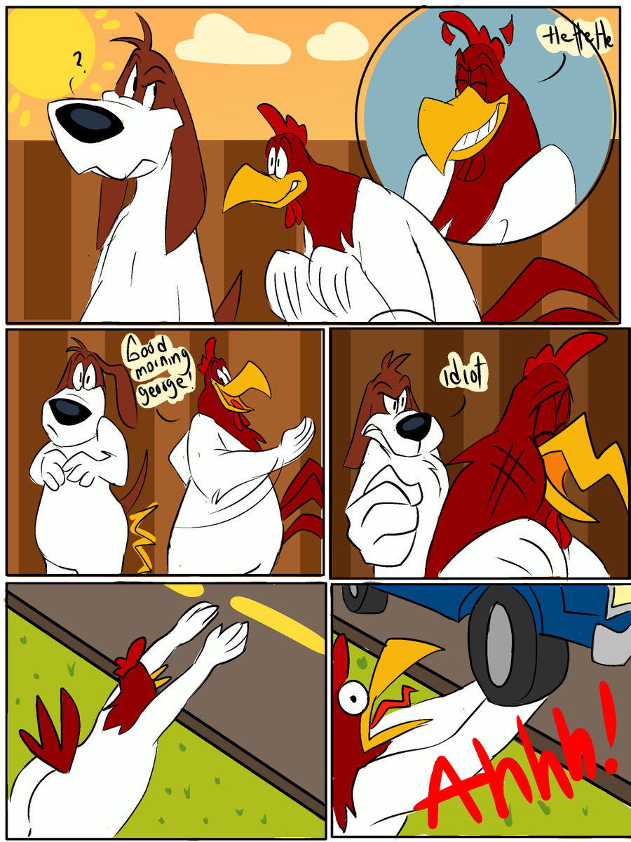 Tiz_ugu's tweet photo. por fin viernes 

#foghornleghorn #barnyarddawg #fogdawg https://t.co/VFz5MyBsbs