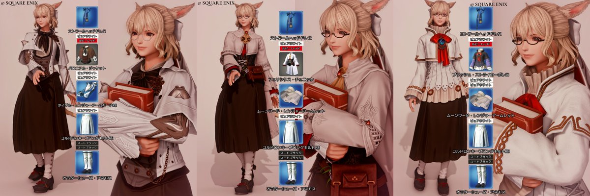 serene_ff14_'s tweet photo. #ミラプリアル #ミラプリレシピ #FFXIVGlamour #파판룩템 #FF14 
再現ミラプリNo.11 
先日あげたリアル再現ミラプリ
迷いに迷った挙句３パターンレシピ化しました

疲れでボケていたので、レシピ間違えていたので上げなおし。
前のはややこしくなるので削除しておきます。 https://t.co/6mJNdsg0rd