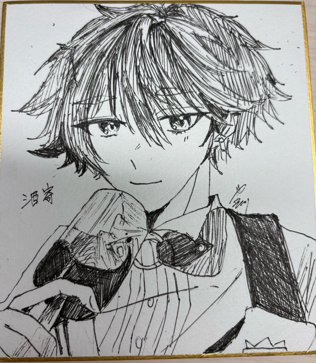 chabtke_v's tweet photo. ←これからこう→
色紙楽しい https://t.co/1g8fA1LZvO