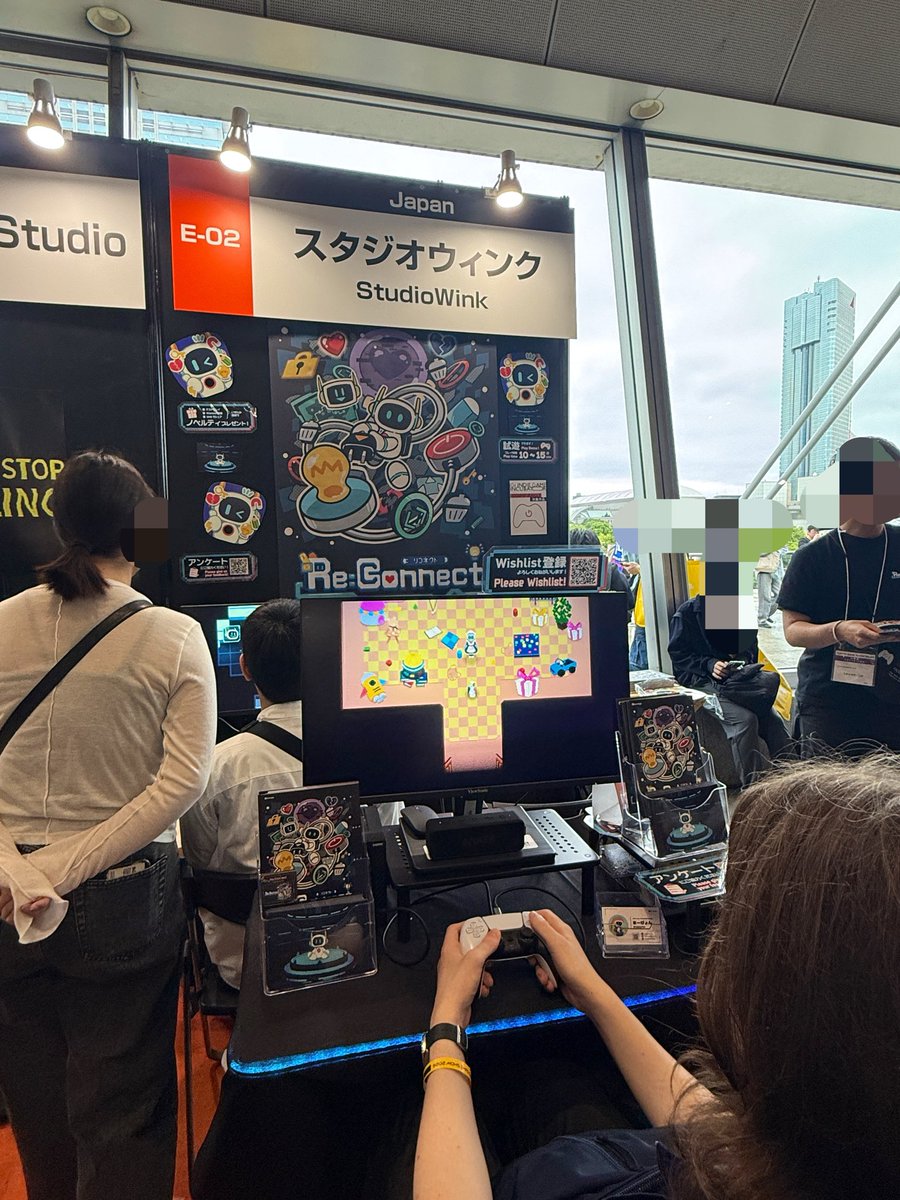 StudioWink00's tweet photo. 【TGS2026 3日目開催中📢】
TGS3日目もたくさん試遊いただいてます🎮
皆様お立ち寄りいただきありがとうございます!
終わりまでまだまだ時間がありますので、ぜひ遊びに来てください👾
#TGS2026 #ReConnect https://t.co/gHBnV0iwz1