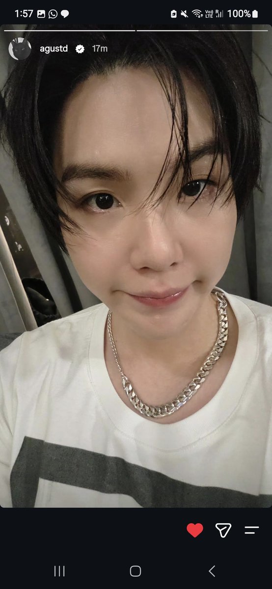 BTSARMYcasa's tweet photo. [📸]

SUGA Instagram Story https://t.co/IkzjS6llqO