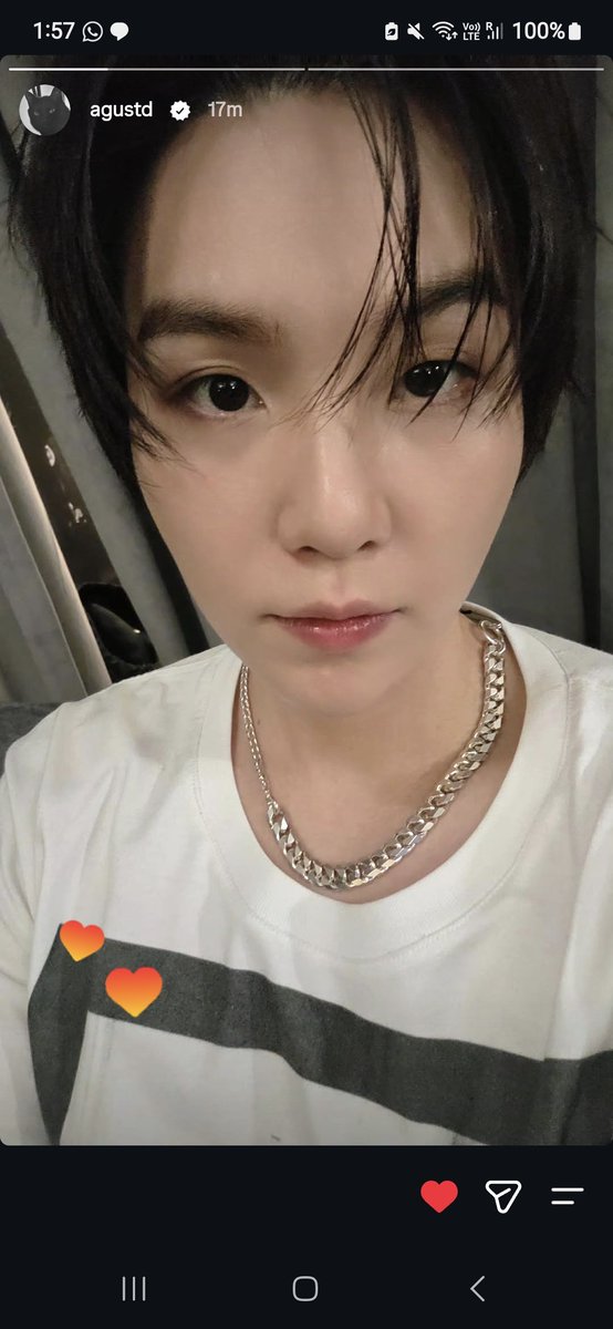 BTSARMYcasa's tweet photo. [📸]

SUGA Instagram Story https://t.co/IkzjS6llqO