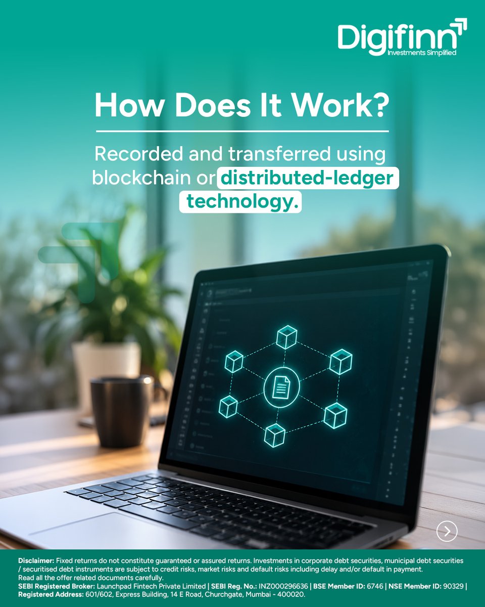 digifinn's tweet photo. From physical assets to digital ownership.
Tokenisation enables assets to be represented as digital tokens, unlocking fractional ownership, faster settlement and greater liquidity.
The future of ownership is going digital.
#Tokenisation #DigitalAssets #Fintech #Blockchain https://t.co/yzbCxD2mRD